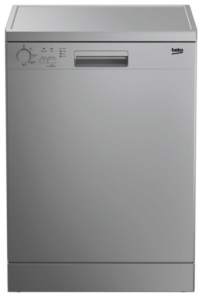 Beko DFN04210S Full Size Dishwasher - Silver.